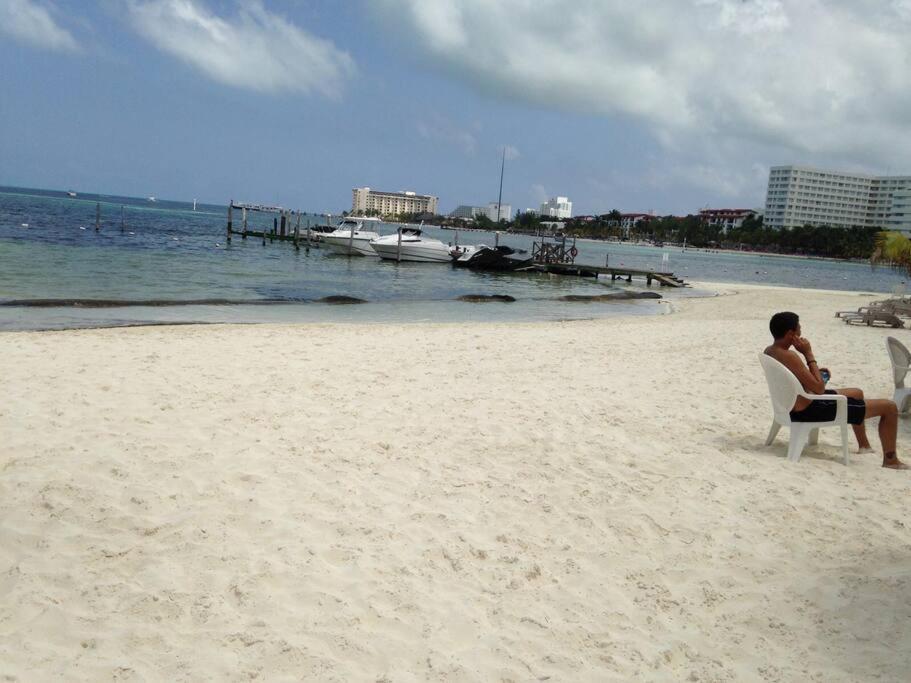 Apartamento Amazing Ocean Front. 418 Cancún Exterior foto